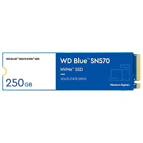SSD диск WD 250GB Blue SN570 M.2 2280 PCIe 3.0 x4 3D TLC (WDS250G3B0C)