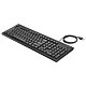 Клавіатура HP 100, чорний