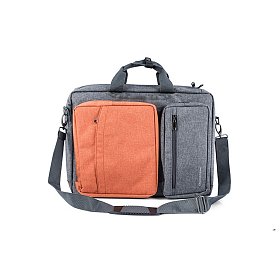 Рюкзак-сумка для ноутбука 15.6" Modecom Reno серо-оранжевая