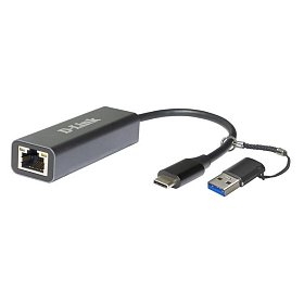 Мережевий адаптер D-Link DUB-2315 USB Type-C до Gigabit Ethernet