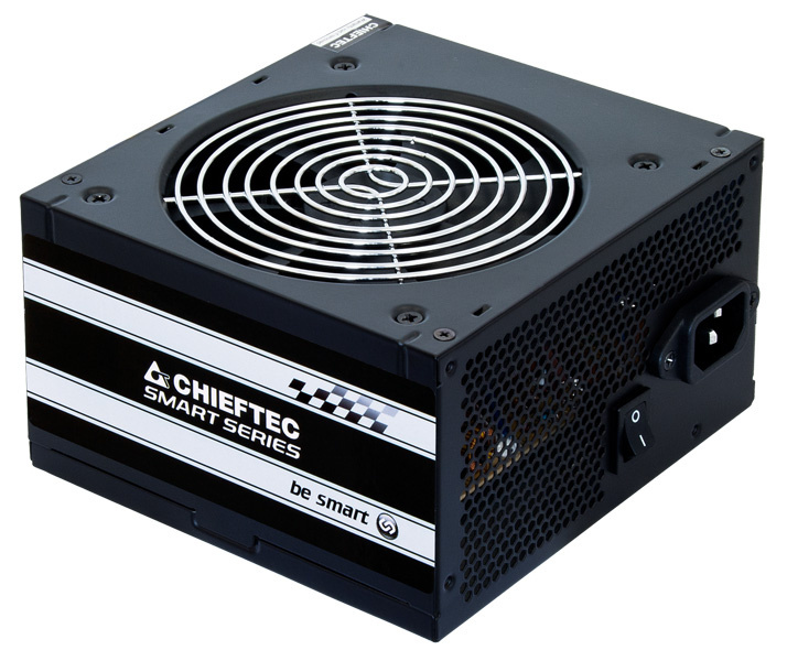 Блок питания Chieftec GPS-600A8, ATX 2.3, APFC, 12cm fan, КПД 80%, RTL