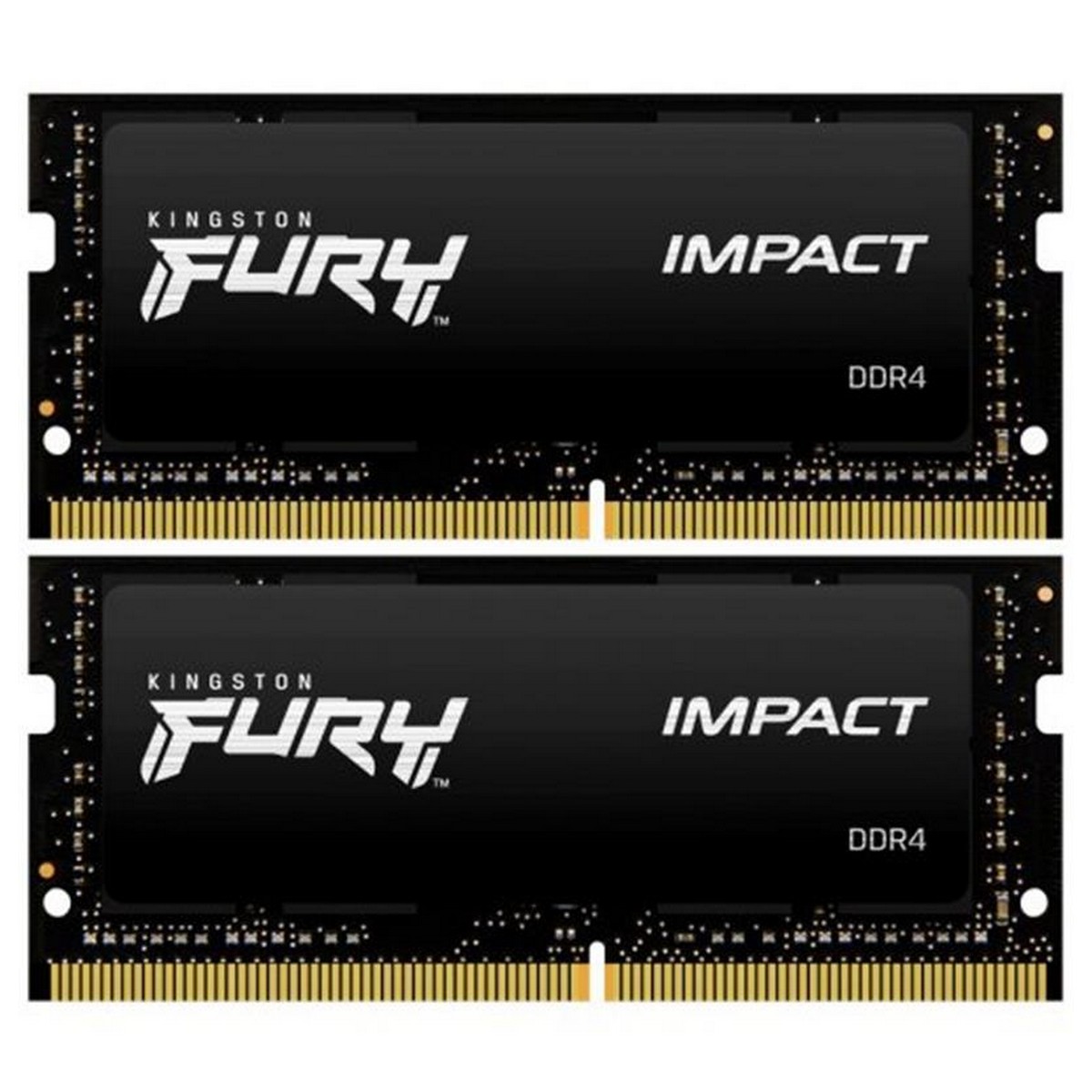 ОЗУ Kingston Fury Impact DDR4 64GB (2x32GB) 3200 MHz (KF432S20IBK2/64)