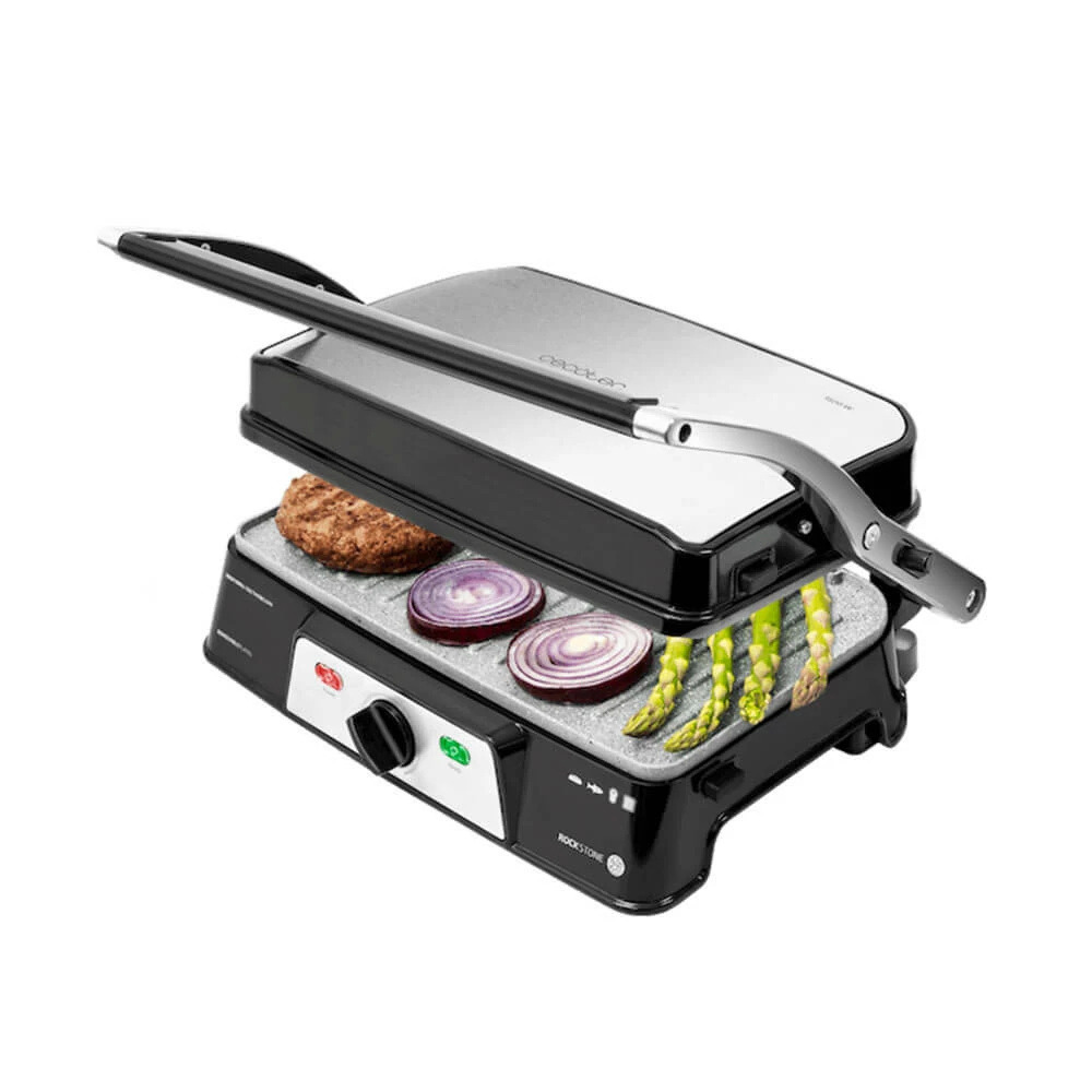 

Гриль электрический CECOTEC Rock’nGrill 1500 Take & Clean, Черный