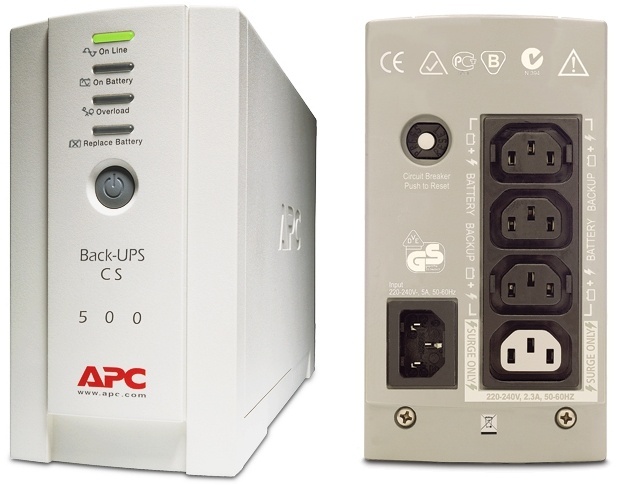 ИБП APC Back-UPS CS 500VA (BK500EI)