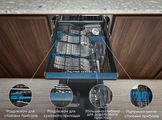 Встроенная посудомойка Electrolux KEMC3211L