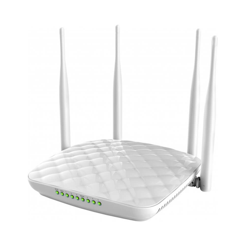 Wi-Fi Роутер TENDA FH456 N300, 3xFE LAN, 1xFE WAN, 4*5dBi Ант