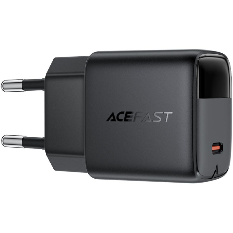 Зарядное устройство Acefast 1xUSB-C 30W Gan A115 Fast Charger + USB-C cable black