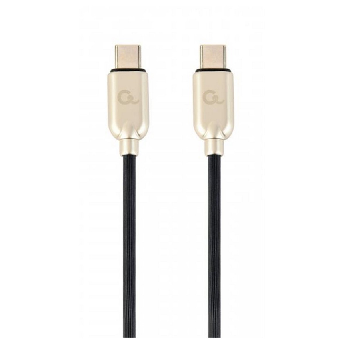 Кабель Cablexpert (CC-USB2PD60-CMCM-2M) USB Type-C-USB Type-C, 2м, черный/золотистый