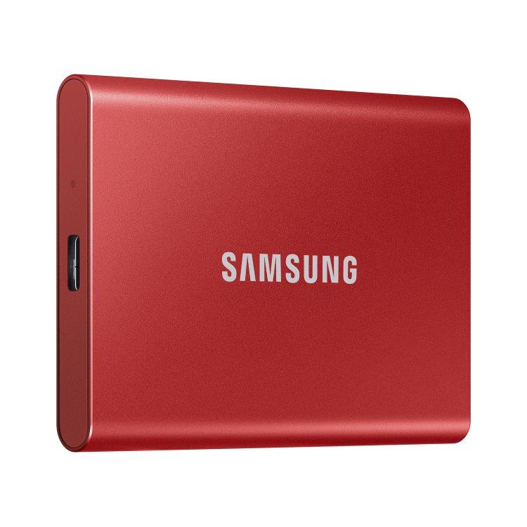 SSD диск Samsung T7 Red 2TB (MU-PC2T0R/WW)