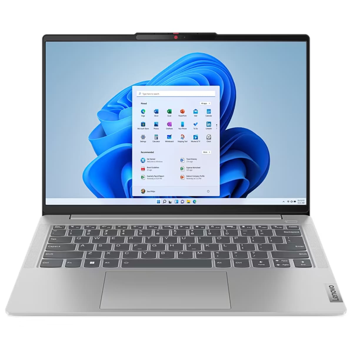 Ноутбук Lenovo 14WUXGA_OLED/R7 7730U/16/512/UMA/DOS/BL/Cloud grey IdeaPad Slim 5 14ABR8