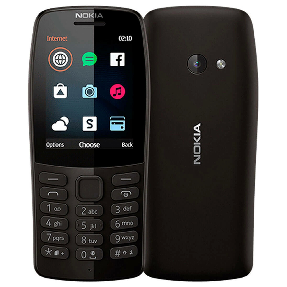 ᐉ Мобильный телефон NOKIA 210 Dual SIM (black) TA-1139 • цены и  характеристики на WO • Купить в Киеве, Харькове, Днепре, Одессе, Запорожье,  Львове - Украина