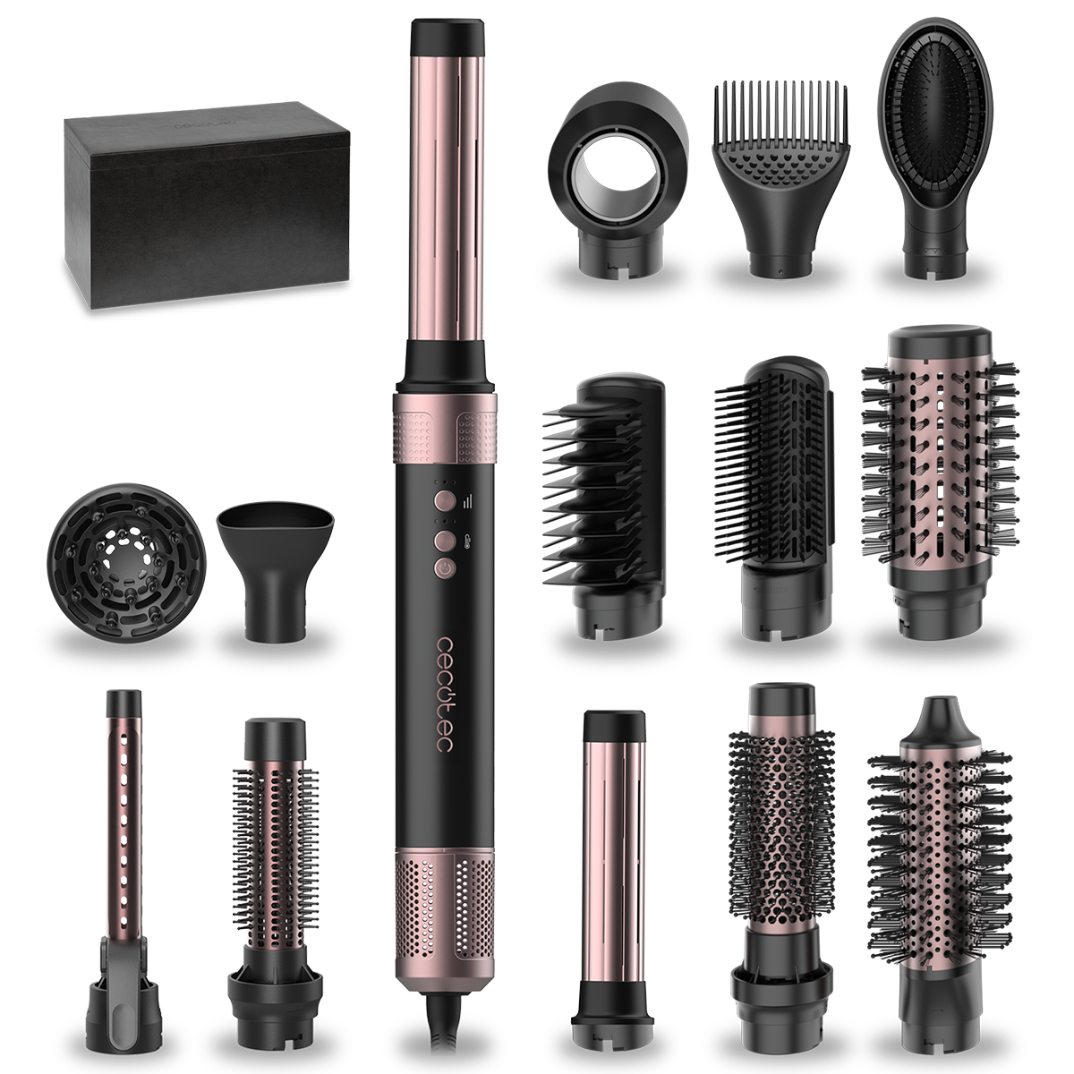 Стайлер CECOTEC Bamba CeramicCare 14in1 AirGlam Black (CCTC-00251)