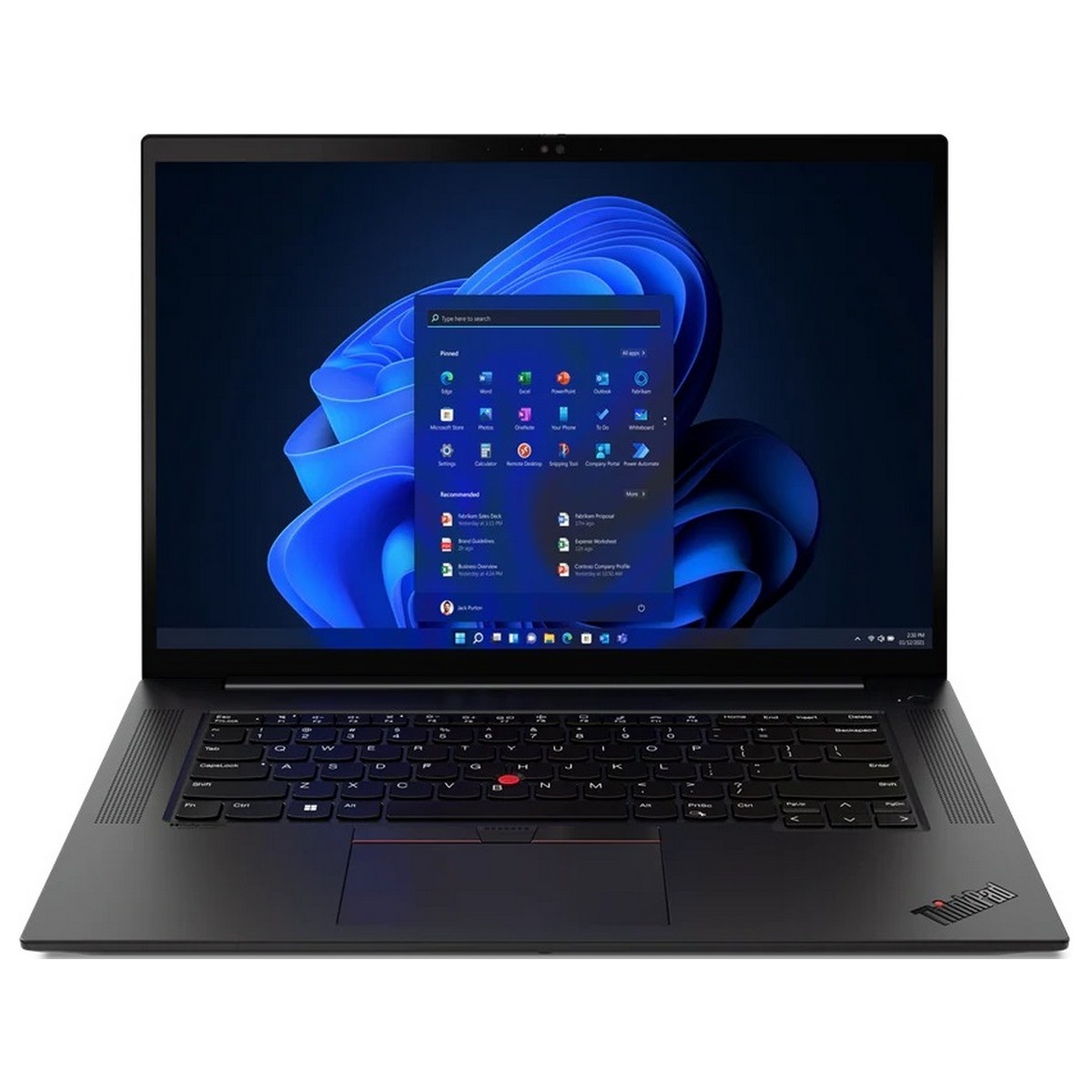 Ноутбук Lenovo ThinkPad X1 Extreme 5 (21DE0022RA)