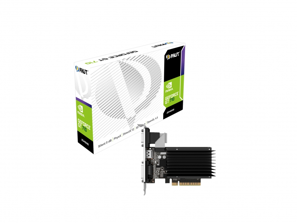 Palit GeForce GT 710 2Gb DDR3 (NEAT7100HD46-2080H)