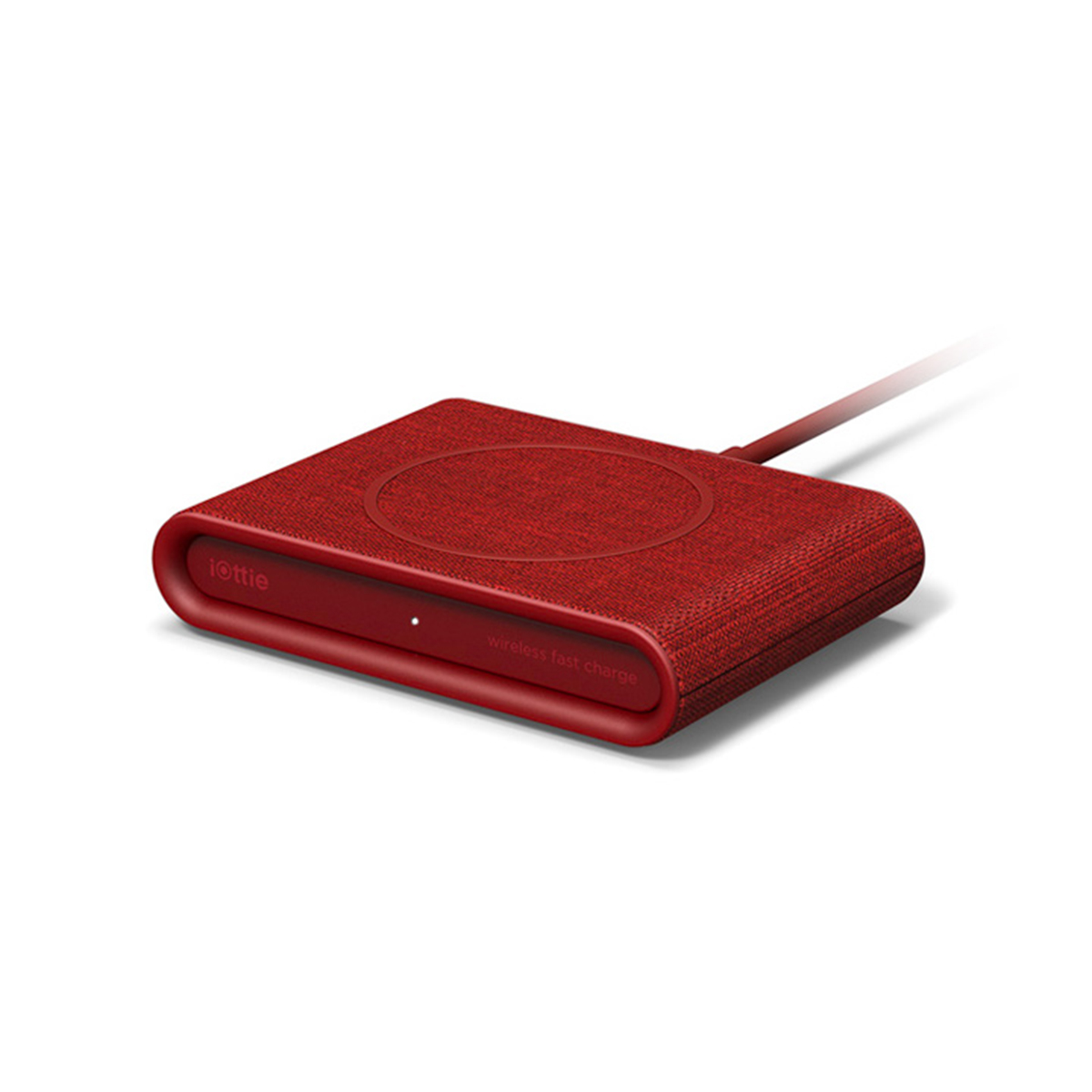 Беспроводное зарядное устройство iOttie iON Wireless Fast Charging Pad Mini (Red) (CHWRIO103RD)