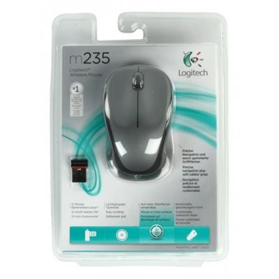 Мышка Logitech M235 (910-002201) Grey USB
