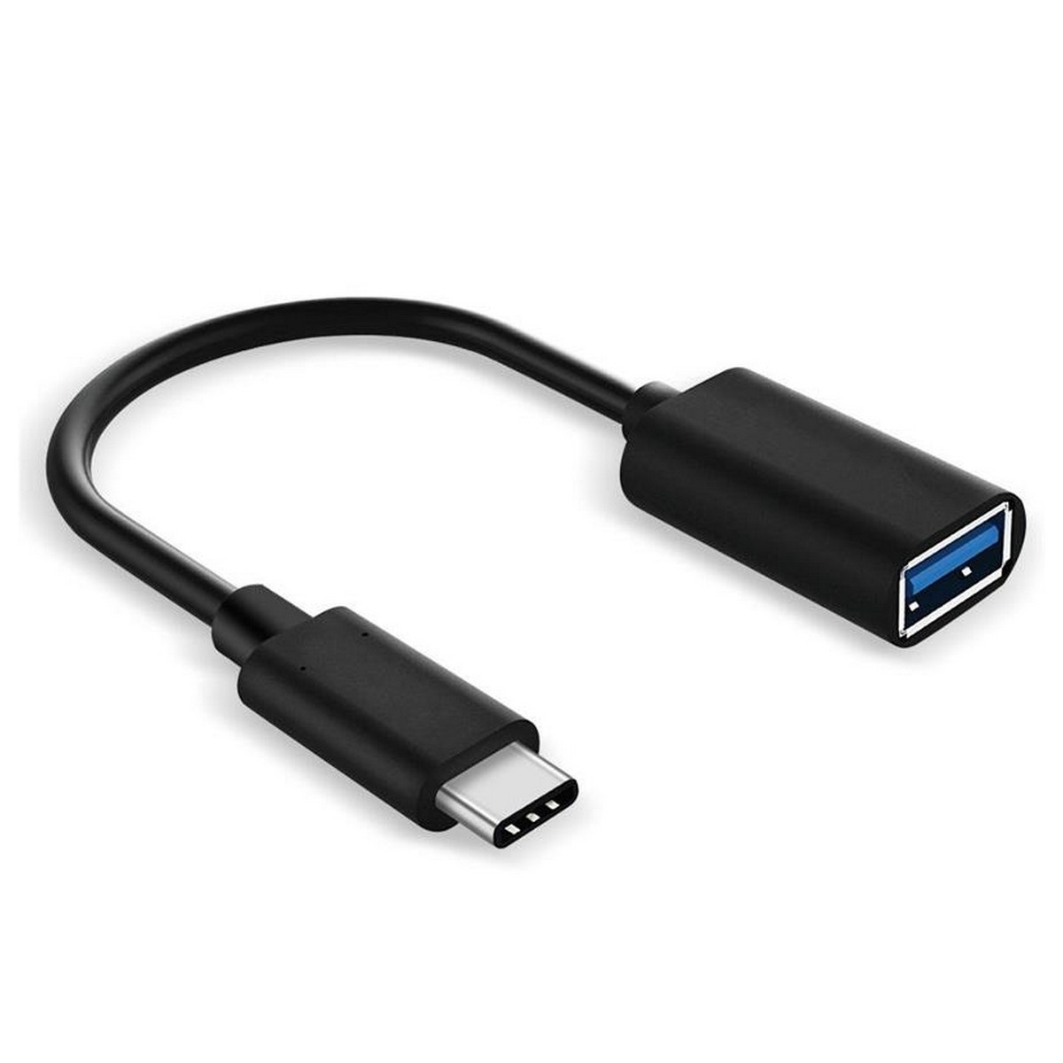 Адаптер XoKo AC-230 USB-USB Type-C Black (XK-AC230-BK)