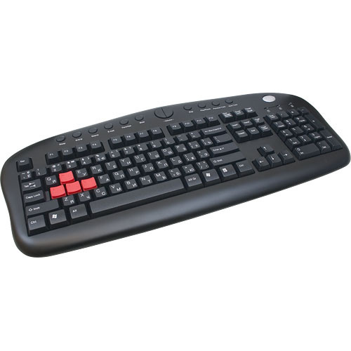 Клавiатура A4Tech KB-28G Black USB