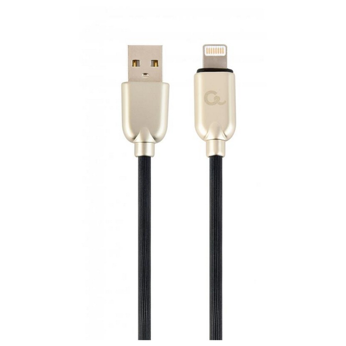 Кабель Cablexpert (CC-USB2R-AMLM-1M) USB 2.0 A - Lightning, премиум, 1м, черный