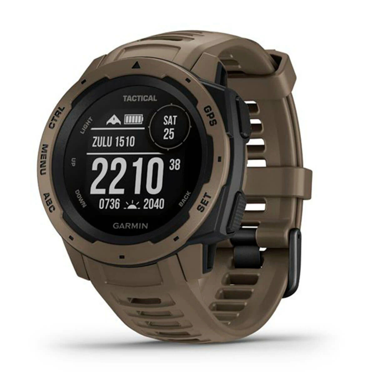 

Спортивные часы GARMIN Instinct Tactical Edition Coyote Tan, Коричневый