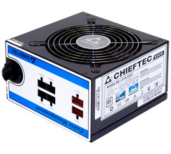 Блок питания Chieftec CTG-750C, ATX 2.3, APFC, 12cm fan, КПД 85%, modular, RTL