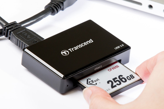 Кардридер Transcend USB 3.0 TS-RDF2