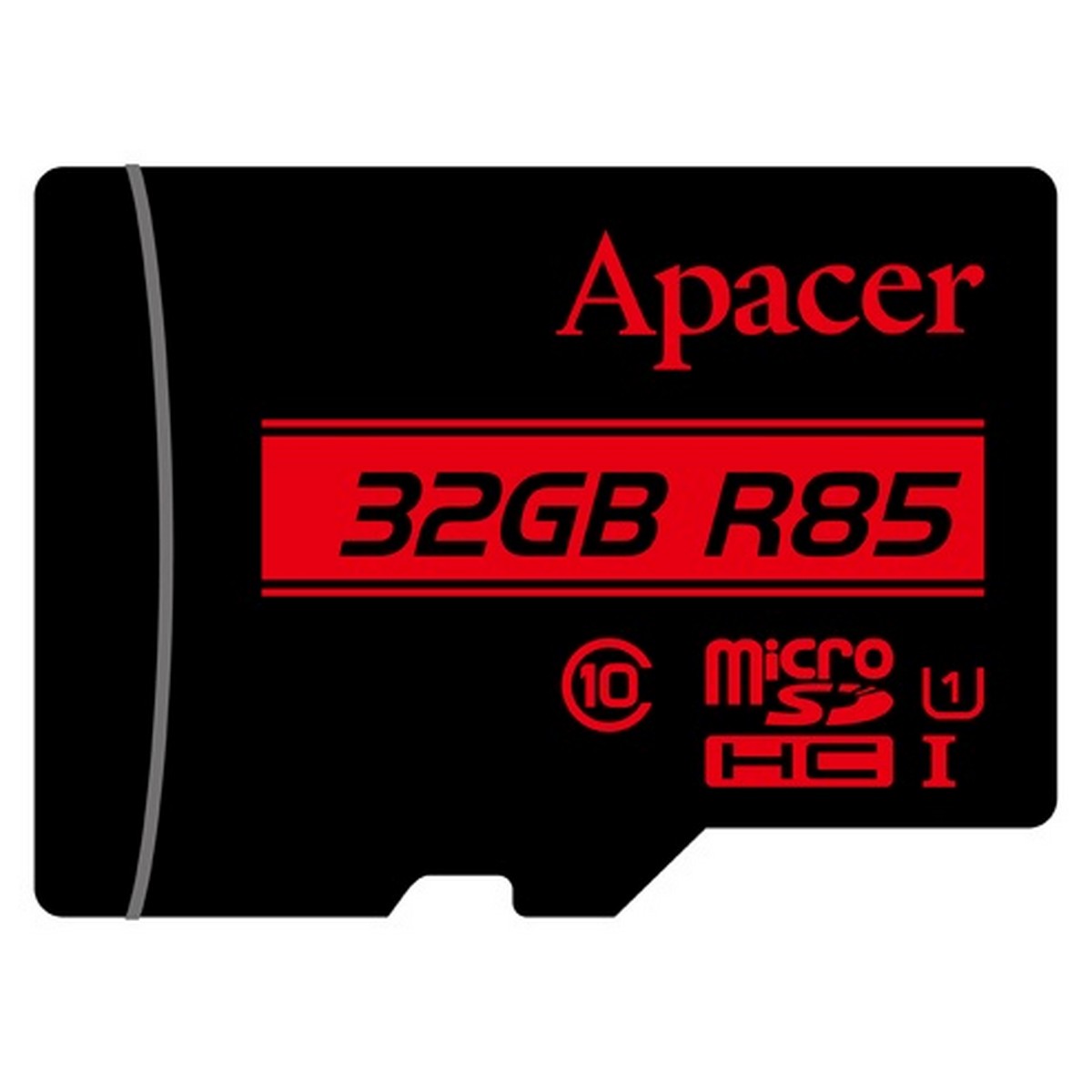 Карта памяти Apacer 32 GB microSDHC Class 10 UHS-I R85 + SD адаптер AP32GMCSH10U5-R