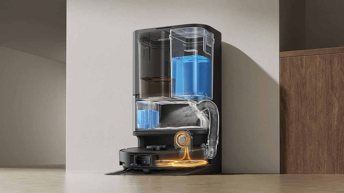 Як працює самоочищення робота-пилососа? Розбираємося на прикладі Dreame