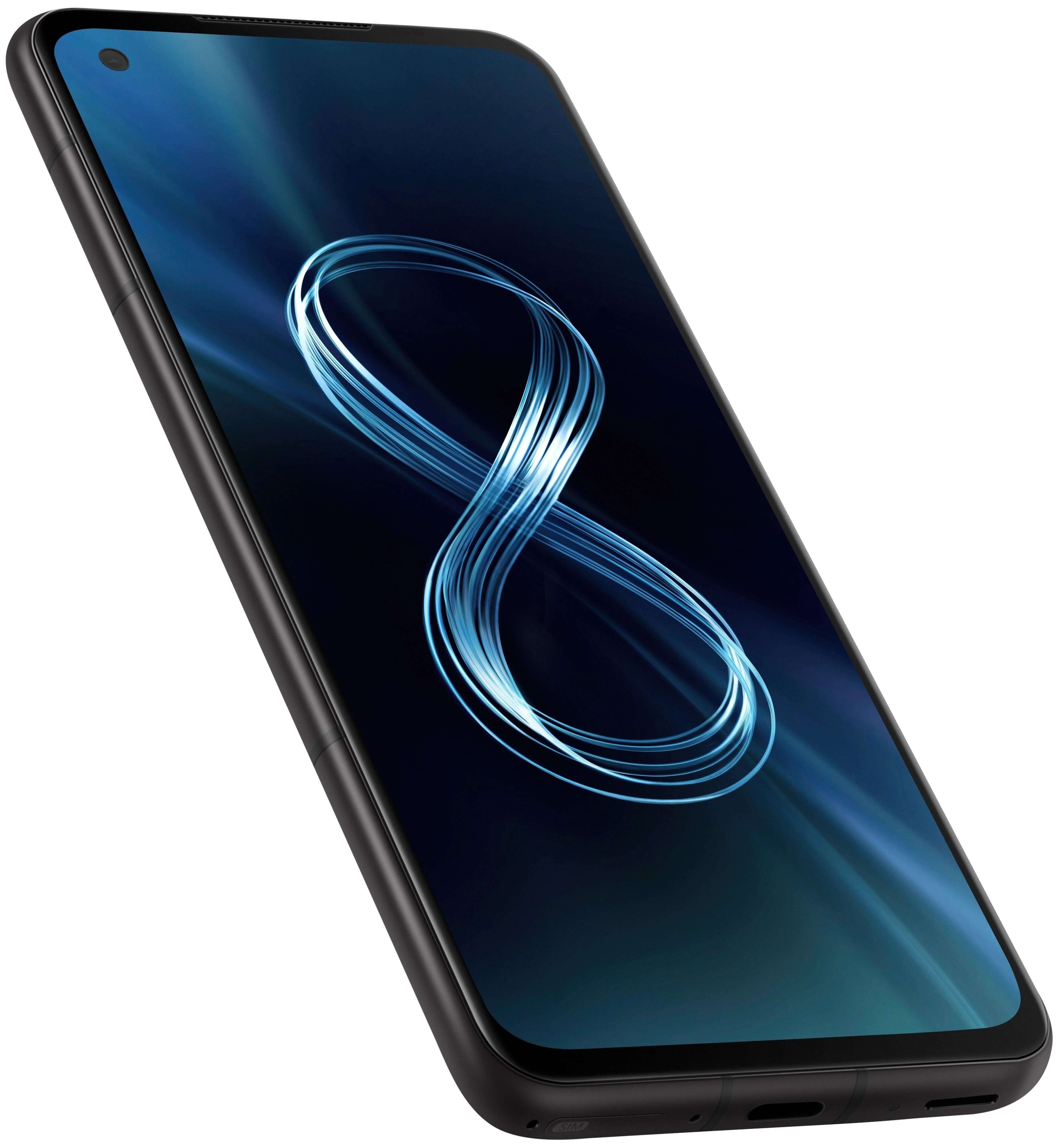 ᐉ Смартфон Asus ZenFone 8 (ZS590KS-2A011EU) 16/256GB Dual Sim Obsidian  Black • цены и характеристики на WO • Купить в Киеве, Харькове, Днепре,  Одессе, Запорожье, Львове - Украина