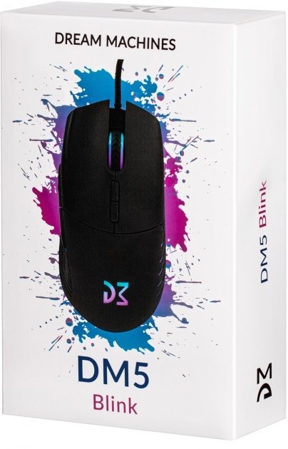 Мишка Dream Machines DM5 Blink USB Black