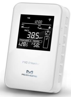 Розумний датчик якості повітря MCOHome PM2.5 Monitor, Z-Wave (MH10-PM2.5-WD)