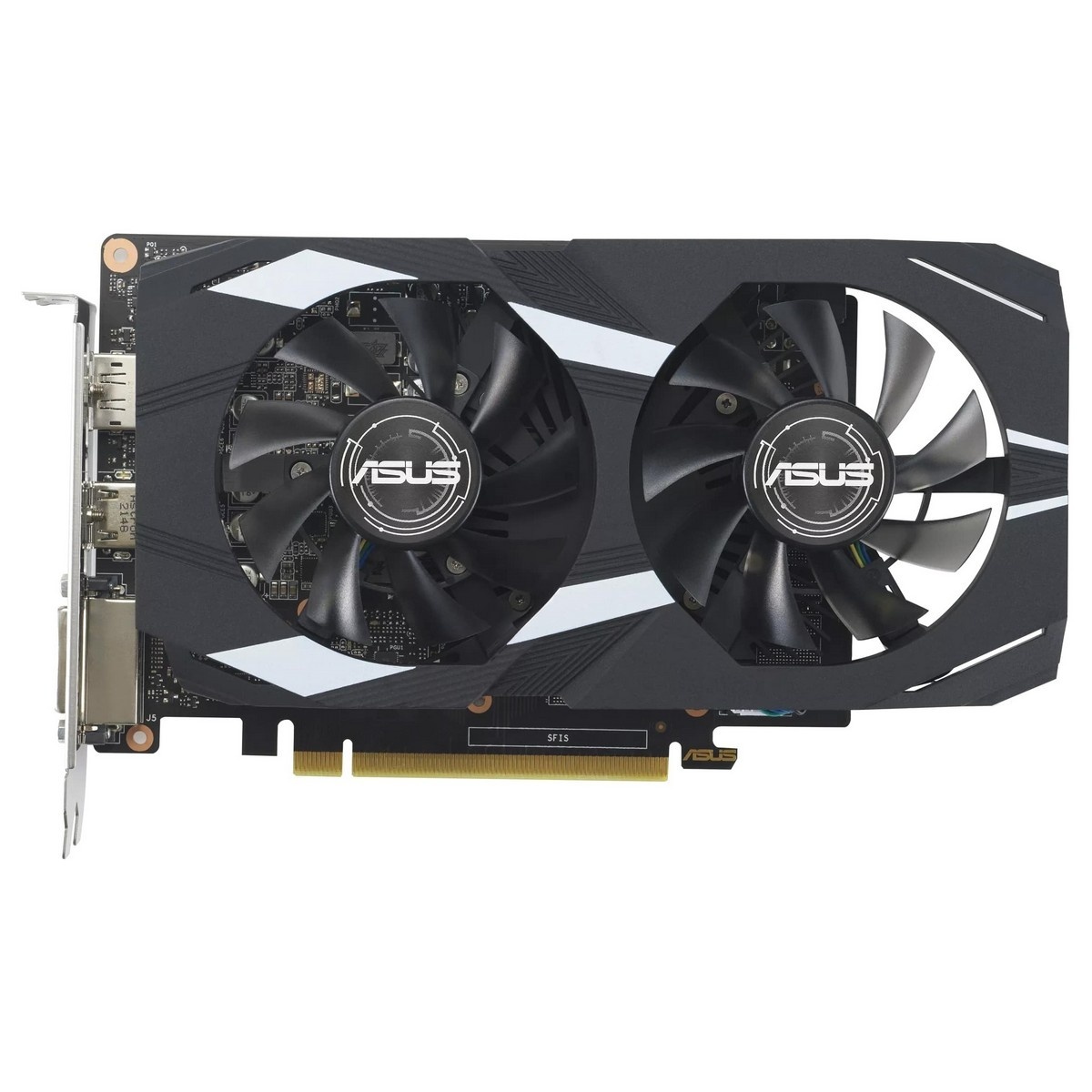 Видеокарта ASUS GeForce GTX 1650 4GB GDDR6 DUAL P EVO DUAL-GTX1650-4GD6-P-EVO