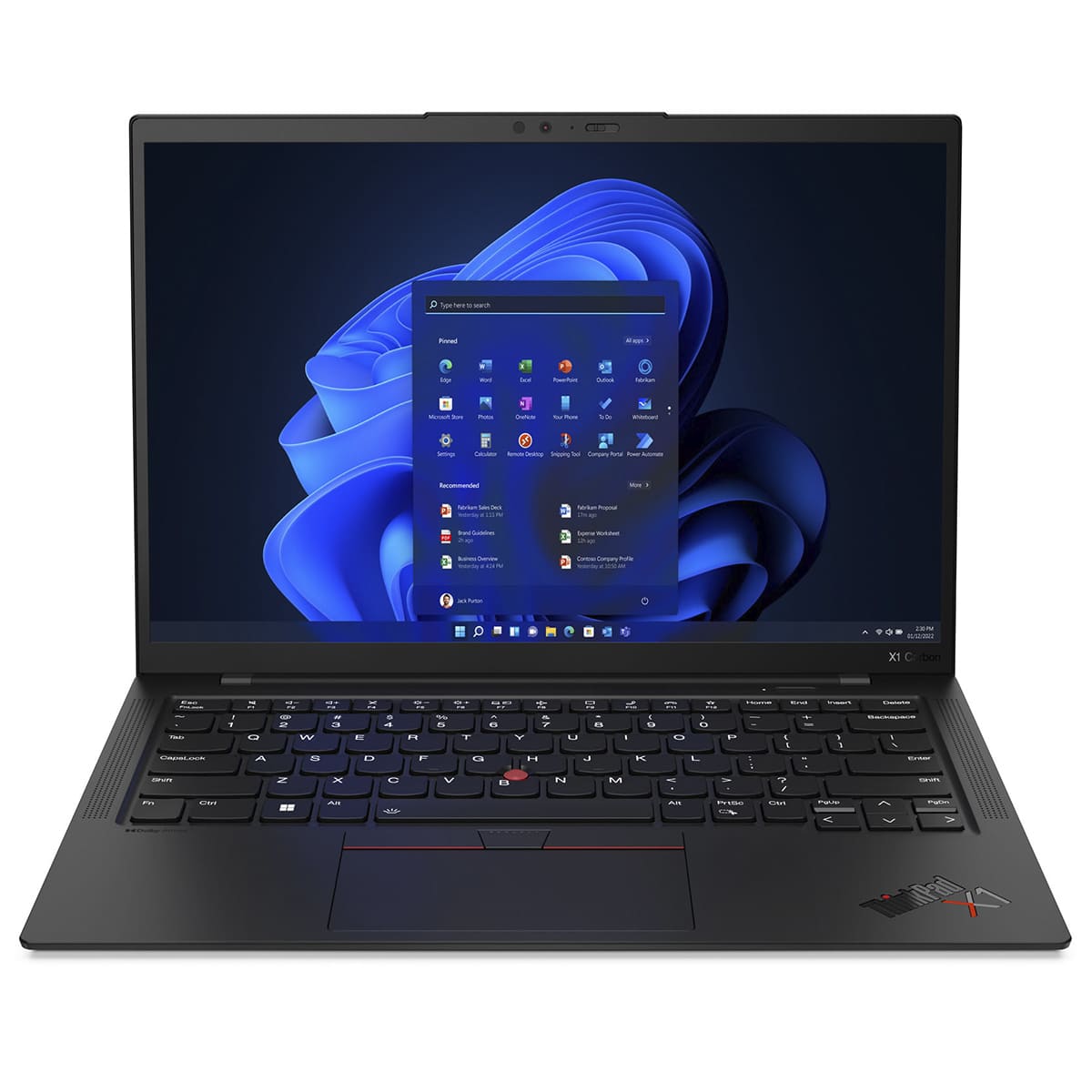 Ноутбук Lenovo 14_2.8K_OLED/i7-1355U/32/1TB SSD/Intel Iri s XE/W11P/F/BL/Black X1 Carbon G11 T