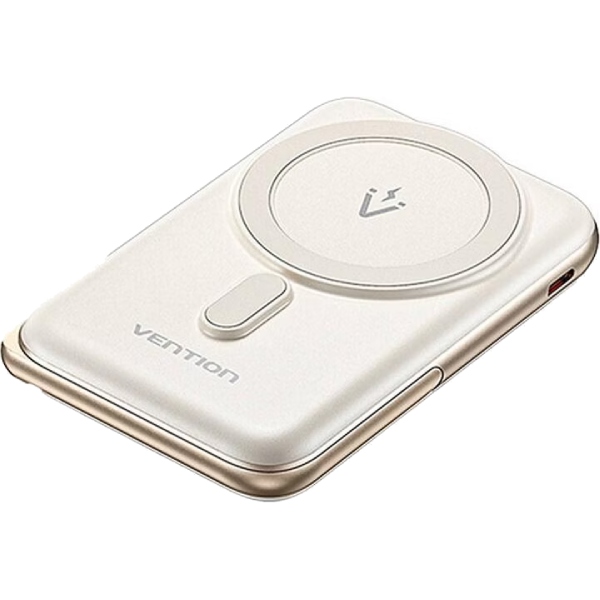 УМБ Vention Magnetic Wireless 10000mAh 20W PD USB-C In/Out, QI-15W White