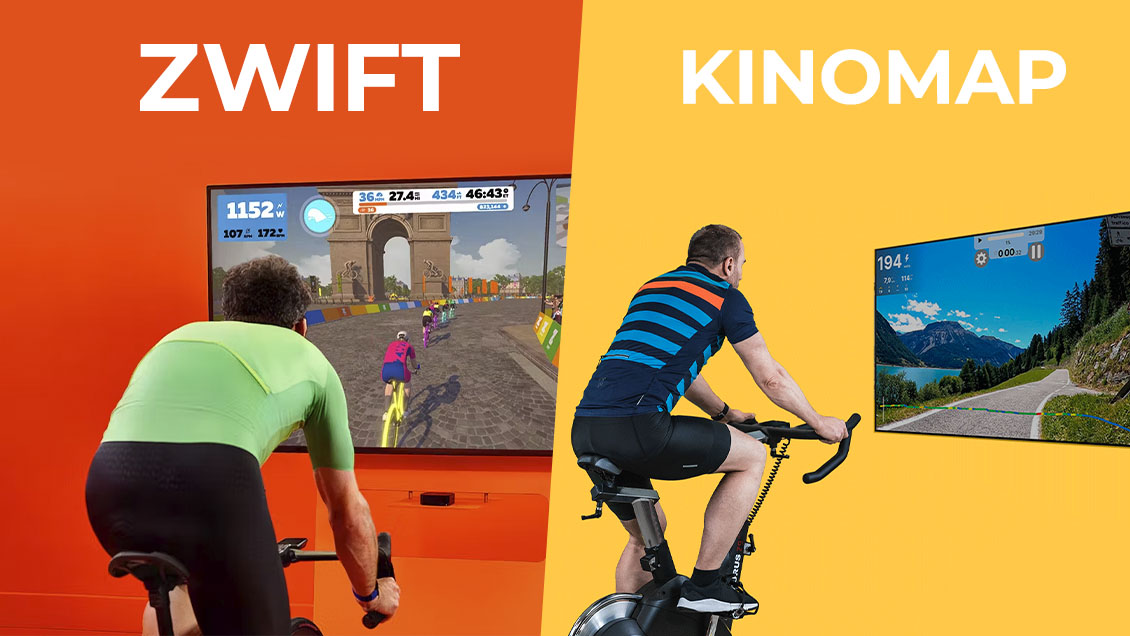 Как Zwift и Kinomap улучшают домашние тренировки. Сравнение, преимущества и поддержка на наших тренажерах