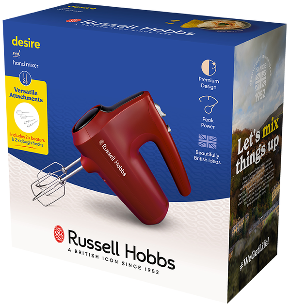 Миксер без чаши Russell Hobbs 27150-56, красный