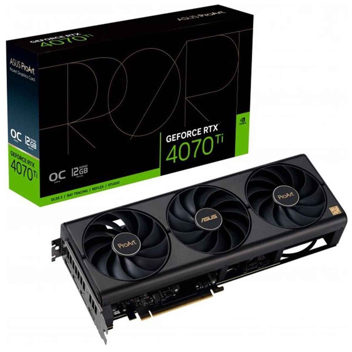 Видеокарта Asus GeForce RTX 4070 Ti 12GB GDDR6X ProArt OC (PROART-RTX4070TI-O12G)