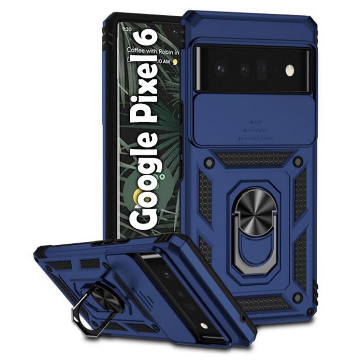 Чeхол-накладка BeCover Military для Google Pixel 6 Blue (708831)