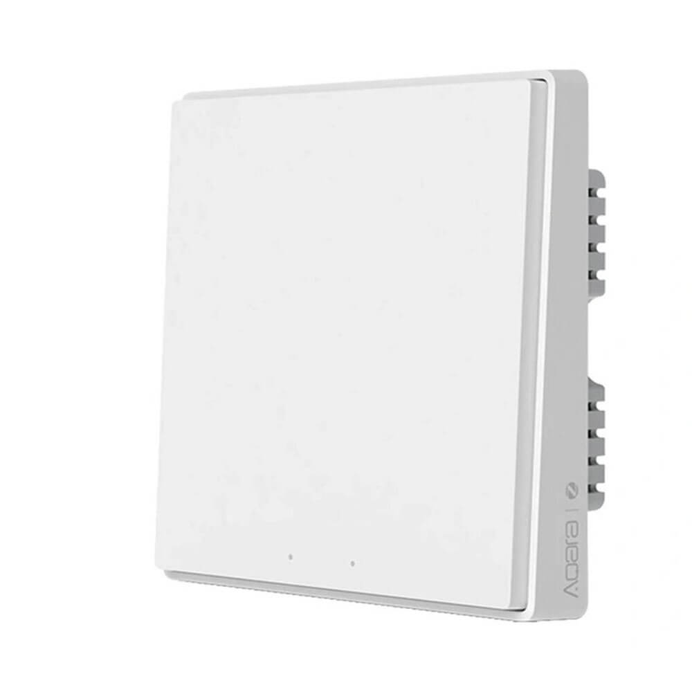 Умный выключатель Aqara Light Switch D1 (Double-Button) ZigBee 3.0 White (QBKG22LM/AK044CNW01)