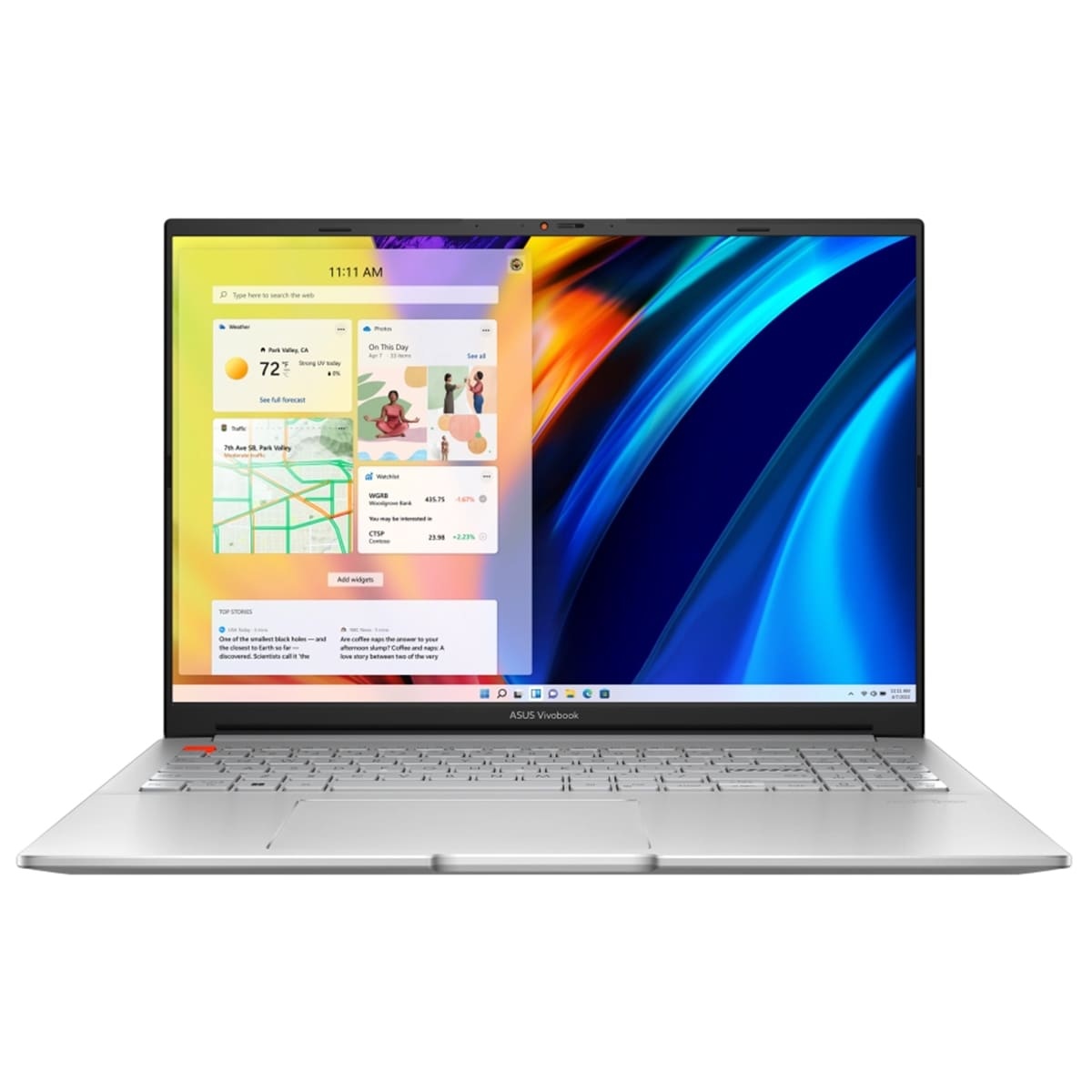 Ноутбук Asus 16_3.2K_OLED/i7-13700H/16/1TB SSD/RTX 4060 8GB/DOS/BL/F/Cool Silver K6602VV-MX082