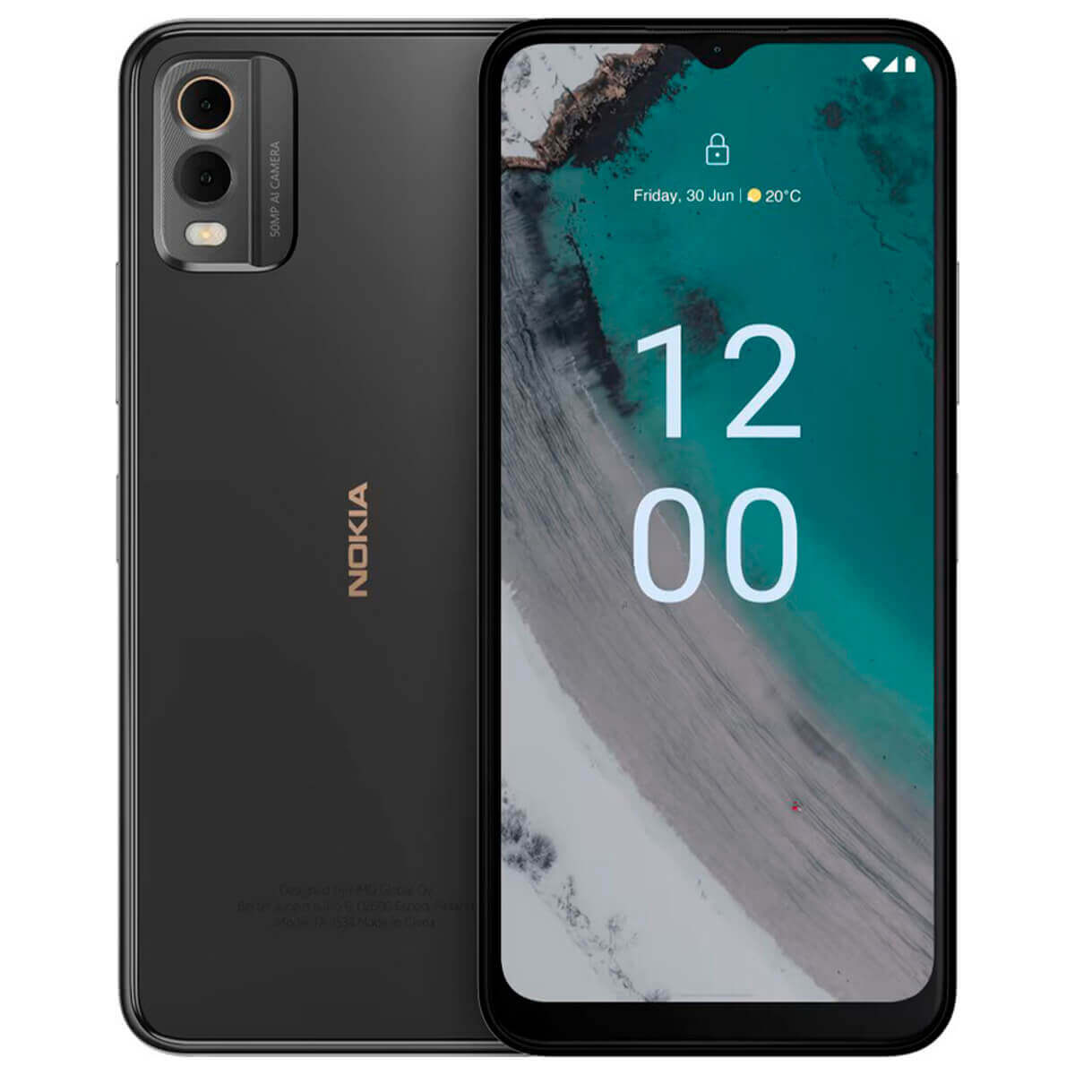 Смартфон Nokia C32 4/64GB Charcoal