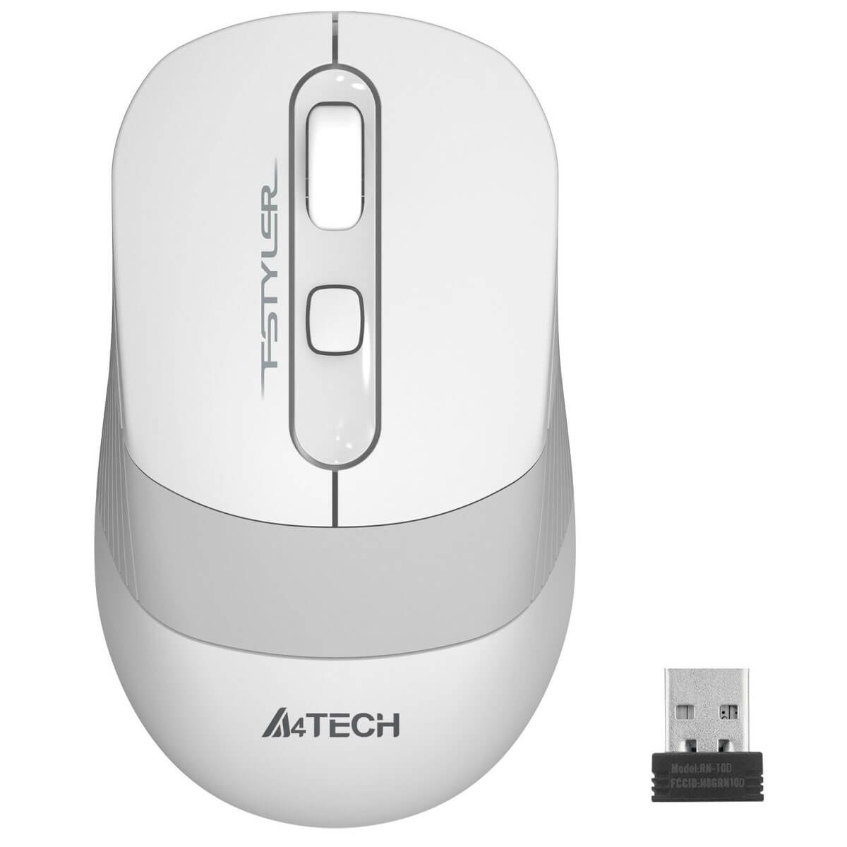 Мышка A4Tech FG10 White USB
