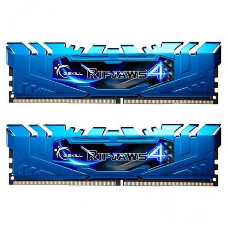DDR4 2x8GB/3000 G.Skill Ripjaws 4 Blue (F4-3000C15D-16GRBB)