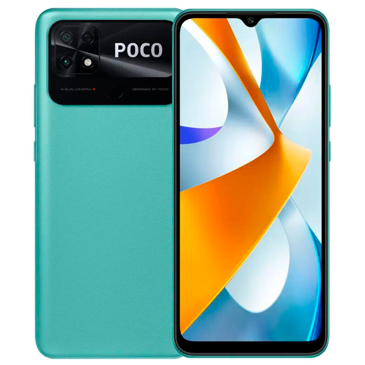 Смартфон Xiaomi Poco C40 3/32GB Dual Sim Coral Green EU