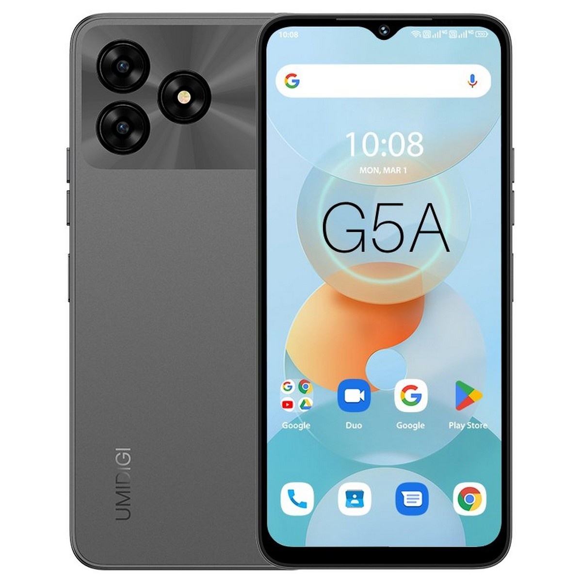 Смартфон UMIDIGI G5A 4/64GB Space Gray (6973553523309)