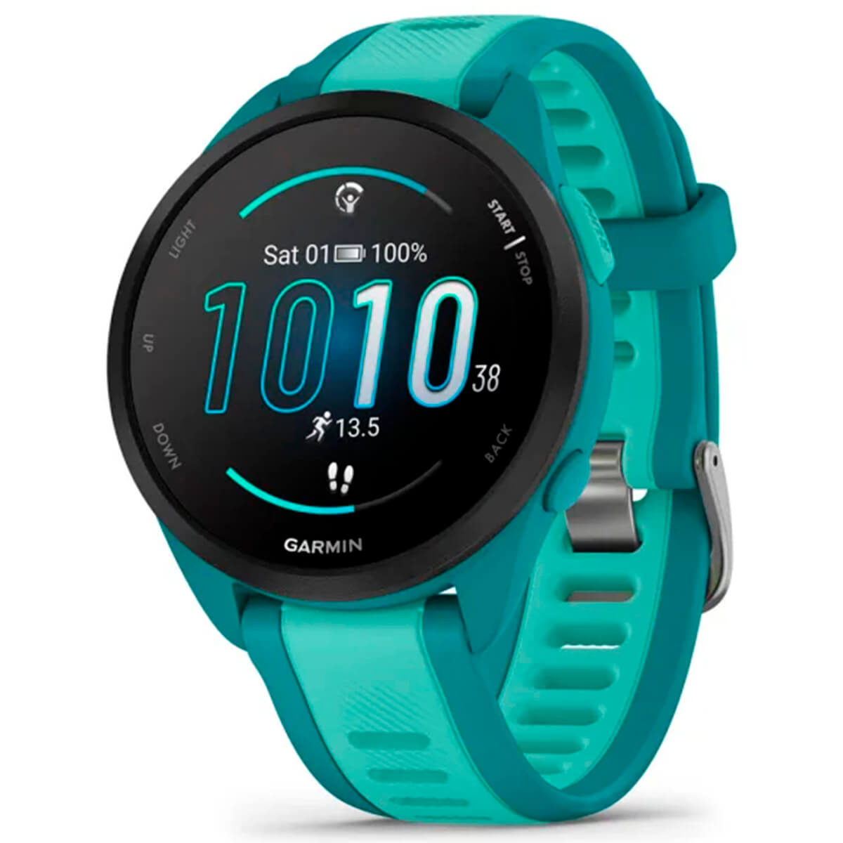 Спортивные часы GARMIN Forerunner 165 Music Turquoise/Aqua - Поврежденная упаковка