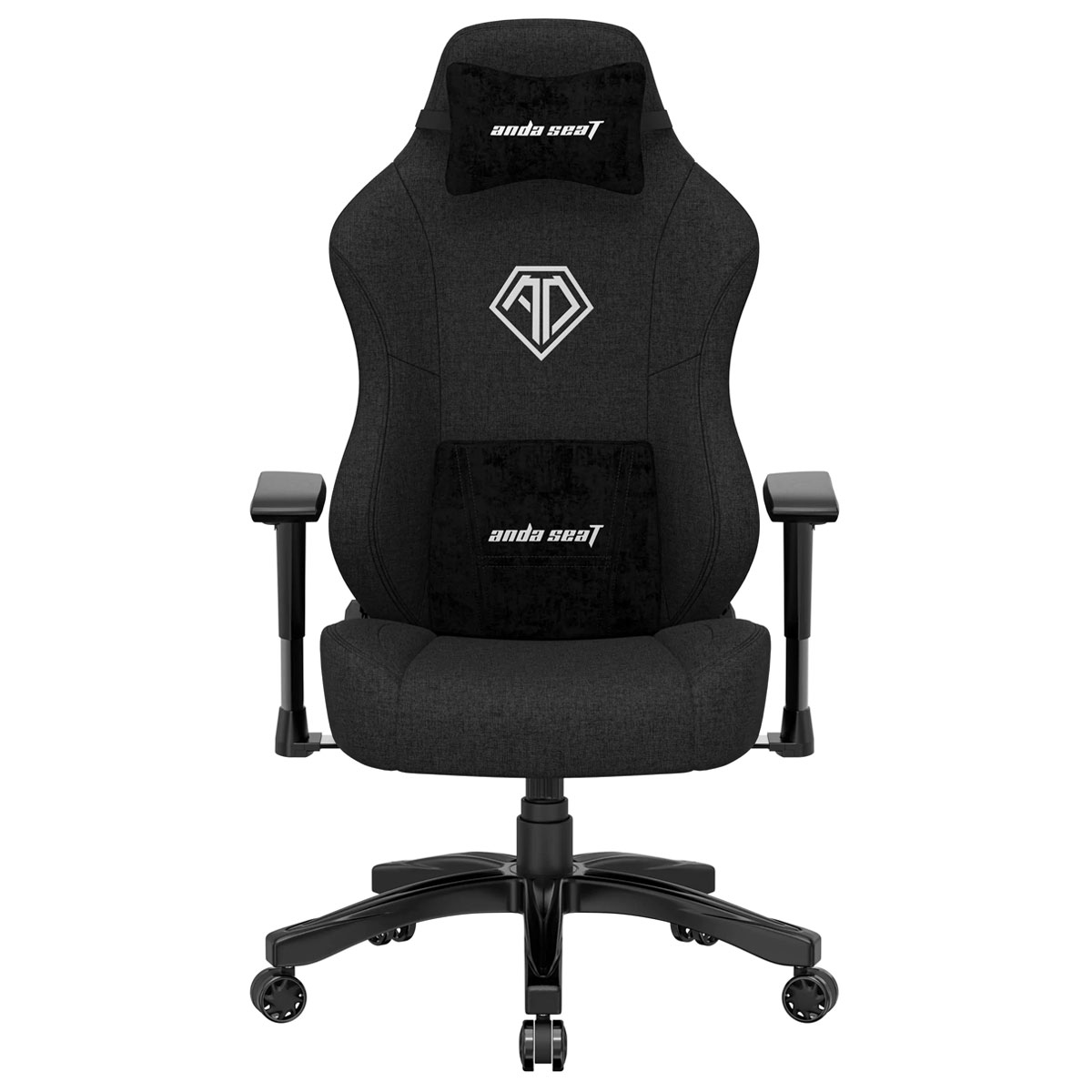 Кресло игровое Anda Seat Phantom 3 Black Fabric Size L