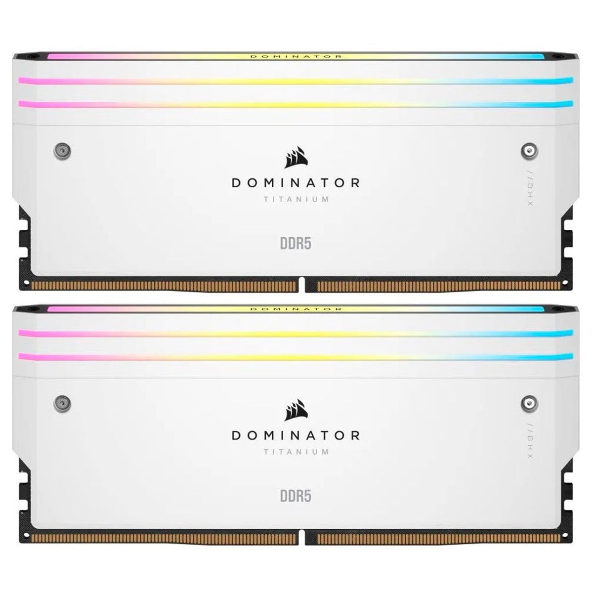 ОЗУ DDR5 2x16GB/6000 Corsair Dominator Titanium RGB White (CMP32GX5M2B6000C30W)