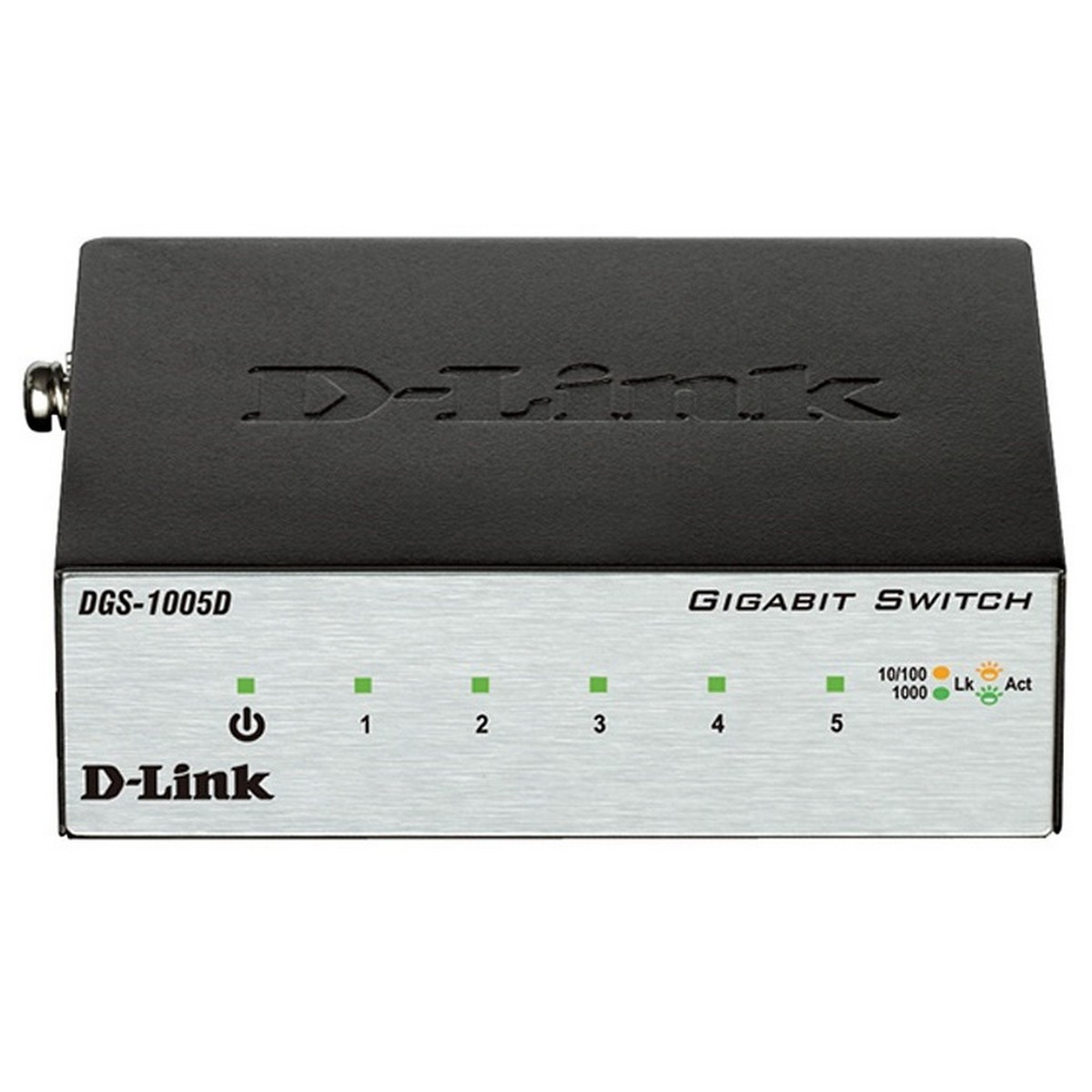 Коммутатор D-Link DGS-1005D 5xGE, Desktop металл, неуправляемый