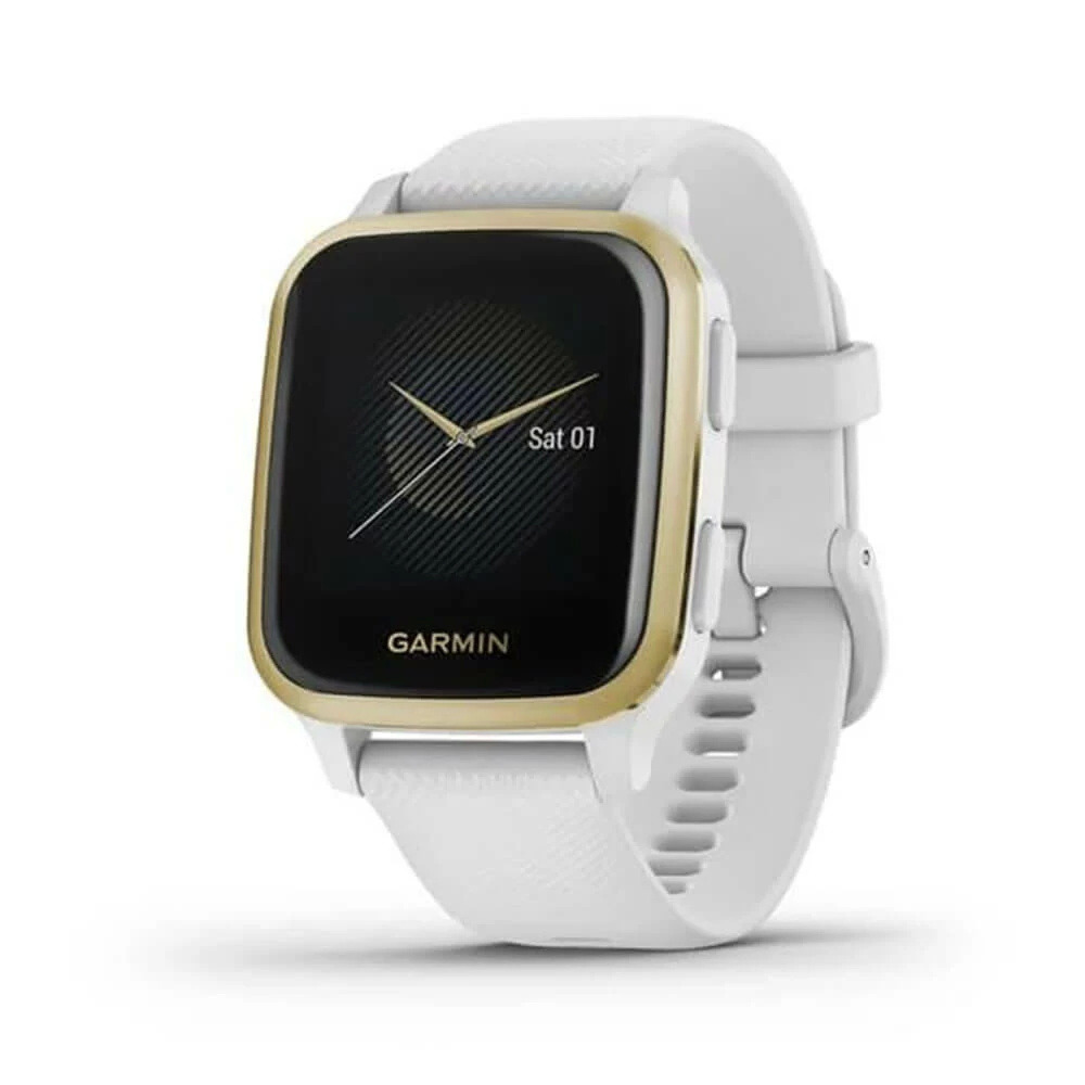 

Cмарт-часы GARMIN Venu SQ White/Light Gold, Белый